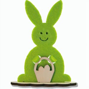 Steckfigur Hase in Werbekarte - Hase