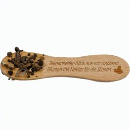 Bienenhelfer-Stick mit Samen - mit Standardgravur