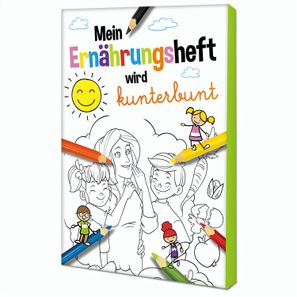 Malset A6 – Standard - Ernährung - Tampondruck 1-c