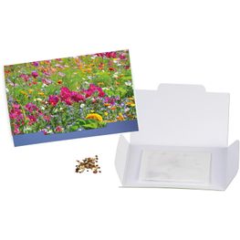 Flower-Card mit Samen - Sommerblumenmischung