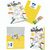 Malbuch / Mal-Set A6 - Hotel - Malset mit 1-c Logoeindruck (Bild 4)