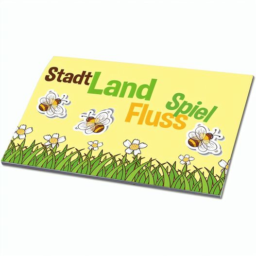 Stadt-Land-Fluss - Block - individuell - Digitaldruck 4/0-c (Bild 1)