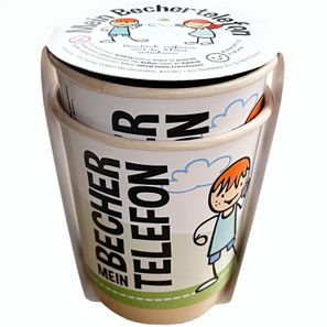 Pappbecher-Telefon - Standard - ohne Druck