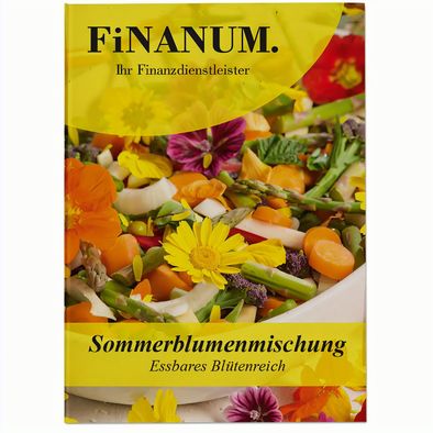 Produktabbildung Samentütchen - essbare Blüten - 82 x 114 mm, Recyclingpapier Samentütchen - essbare Blüten - 82 x 114 mm, Recyclingpapier