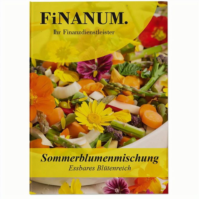 Samentütchen - essbare Blüten - 82 x 114 mm, Recyclingpapier