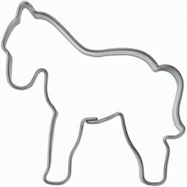 Produktabbildung Backförmchen in der Werbetüte - Haustiere - Pferd Backförmchen in der Werbetüte - Haustiere - Pferd