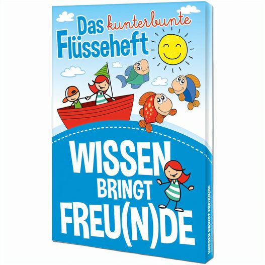 Wissen-Set „Das Flüsseheft“ - Set - mit 2-c Logoeindruck (Bild 1)