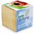 Pflanz-Holz Magnet mit Samen - Sonnenblume, 1 Seite gelasert (Bild 1)