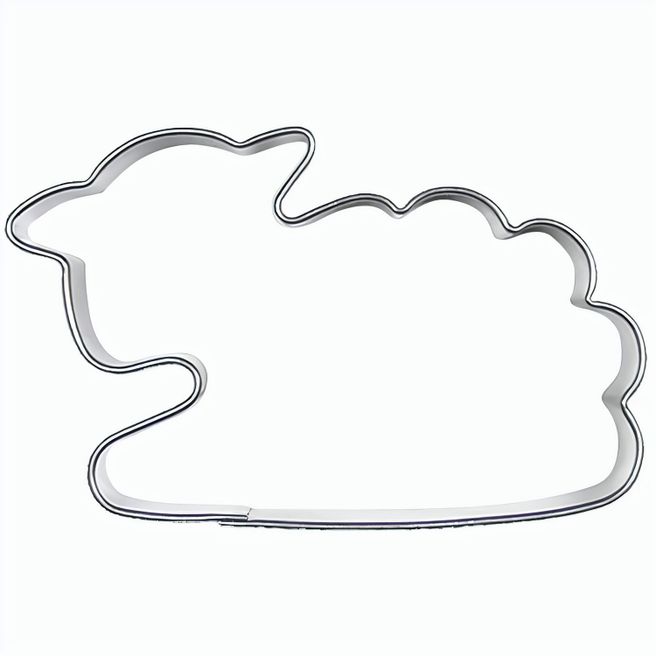 Produktabbildung Backförmchen in der Werbetüte - Ostern - Lamm Backförmchen in der Werbetüte - Ostern - Lamm