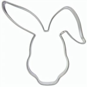 Backförmchen in der Werbetüte - Ostern - Hase 1