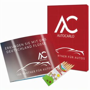 Wissen-Set „Das Flüsseheft“ - Set -individuell - Digitaldruck 4/0-c