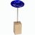Handgefertigte Glasblume - blau (Bild 1)