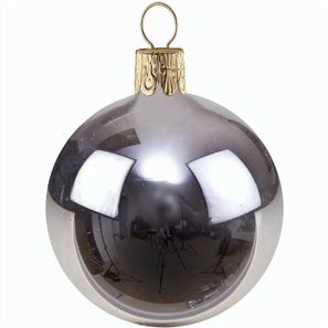 Traditionelle Glaskugel - glanz-silber #103
