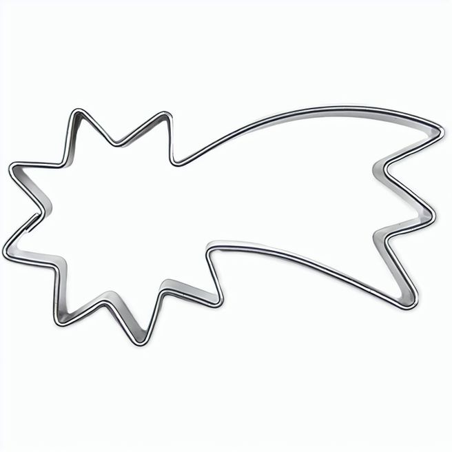 Produktabbildung Backförmchen Single-Pack - Weihnachten - Komet 4/0-c Backförmchen Single-Pack - Weihnachten - Komet 4/0-c