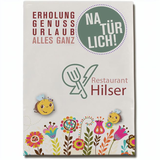 Produktabbildung Vogelfutter To-Go - Werbekarte Vogelfutter To-Go - Werbekarte