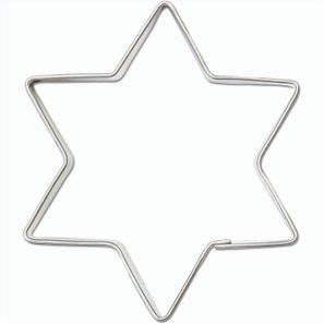 Backförmchen in der Box - Winter - Stern