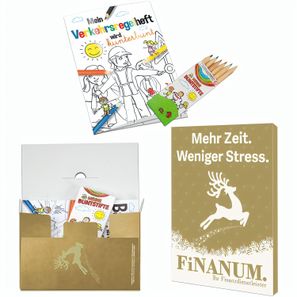 Mal-Set A6 - Weihnachten - Malset mit individuellen Vorder- und Rückseiten