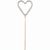 Wondercandle Mini mit Wondercard  - Herz, silber (Bild 2)