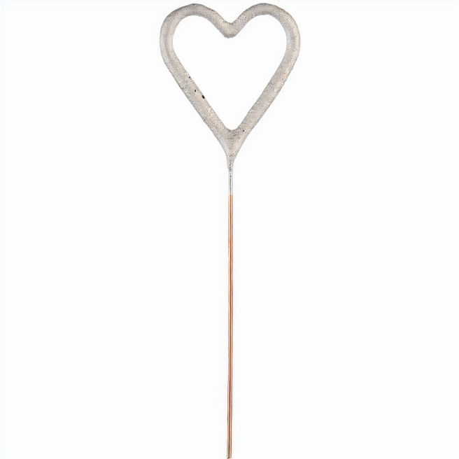 Produktabbildung Wondercandle Mini mit Wondercard - Herz, silber Wondercandle Mini mit Wondercard - Herz, silber
