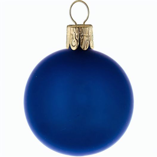 Traditionelle Glaskugel - matt-blau #834 (Bild 1)