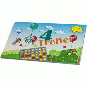 4 Treffer - Block mit 2-c Logoeindruck