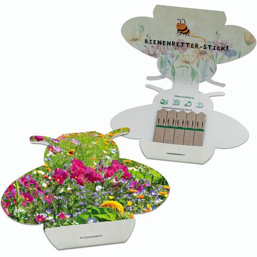 Produktabbildung Samen-Stick - Biene - Wildblumenmischung Samen-Stick - Biene - Wildblumenmischung (Bild 1)