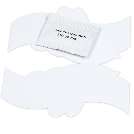 Bienen Klappkärtchen mit Samen - Individuell (Bild 1)