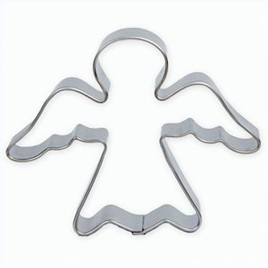 Backförmchen Single-Pack - Weihnachten - Engel 4/0-c, Lasergravur