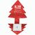 Klappkärtchen Tannenbaum - Druck individuell 4/4-c (Bild 1)