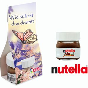 Nutella in Überreichverpackung - Weihnachten - mit Digitaldruck