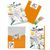 Malbuch / Mal-Set A6 - Recycling - Malset mit 2-c Logoeindruck (Bild 4)