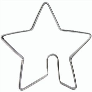 Backförmchen Single-Pack - Weihnachten - Tasse Stern 4/4-c, Lasergravur