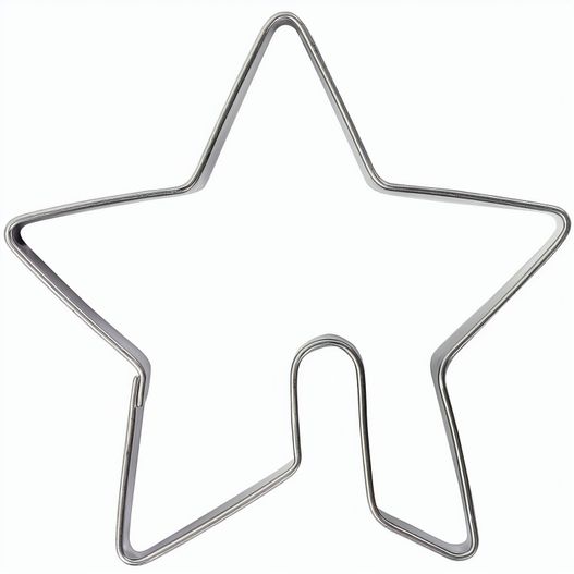 Backförmchen Single-Pack - Weihnachten - Tasse Stern 4/4-c, Lasergravur (Bild 1)