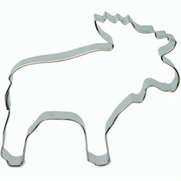 Produktabbildung Backförmchen Single-Pack - Weihnachten - Elch 4/0-c Backförmchen Single-Pack - Weihnachten - Elch 4/0-c