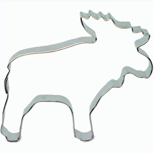 Backförmchen Single-Pack - Weihnachten - Elch 4/0-c (Bild 1)
