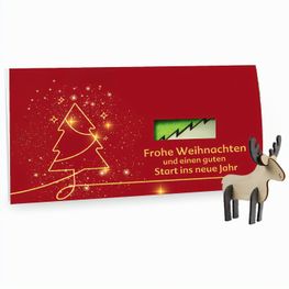 Steckfiguren-Karte Filz - Standardmotiv - Elch