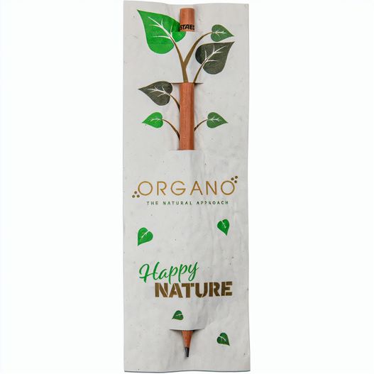 Holz-Filz Anhänger - Engel in Werbetüte (Bild 1)