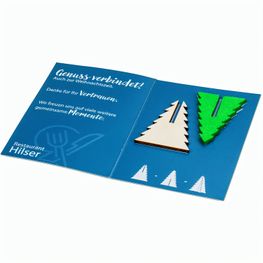 Steckfiguren-Karte Mini - Baum