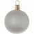 Traditionelle Glaskugel - matt-weiß #104