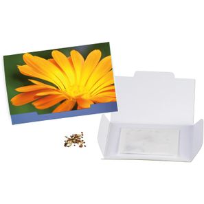 Flower-Card mit Samen - Ringelblume