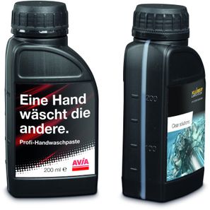 200 ml Kanisterflasche mit Handwaschpaste 'Natur' inkl. 4c Etikett
