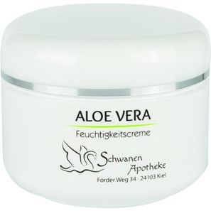 50 ml Tiegel weiß mit Aloe Vera Feuchtigkeitscreme