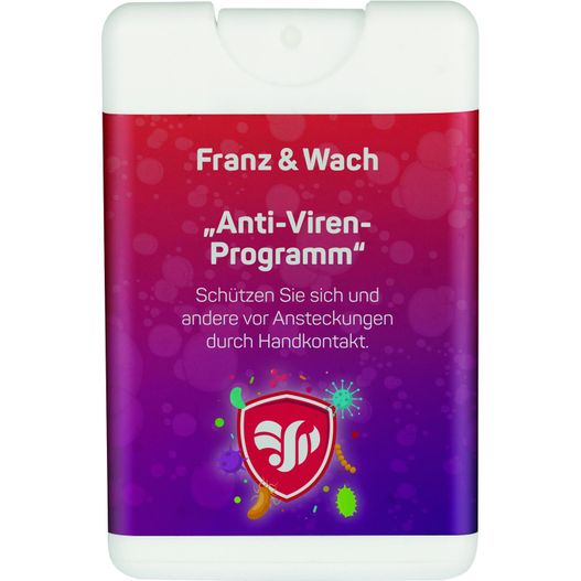 16 ml Spray Card mit After Sun 93 % Aloe Vera inkl. 4c Etikett (Bild 1)