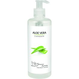 Produktabbildung 300 ml Pumpspender mit Cremeseife Aloe Vera inkl. 4c Etikett 300 ml Pumpspender mit Cremeseife Aloe Vera inkl. 4c Etikett