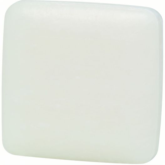 ein weißes quadratobjekt auf weißem hintergrund Handseife 'Square' inkl. 4c-Kartonage (Bild 1)