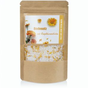 Badesalz PUR, 200 g in ZIP-Tasche mit 4c Etikett