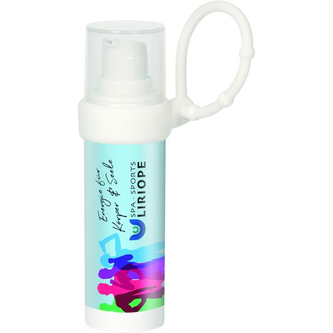 30 ml Airless Spender mit Aloe Vera Handcreme, inkl. 4c-Etikett - inkl. Loopi