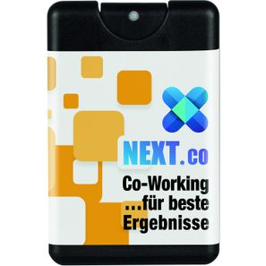 16 ml Spray Card mit Handpflege 93 % Aloe Vera inkl. 4c Etikett