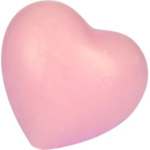 Herzseife 'Pfingstrose' inkl. 4c Kartonage