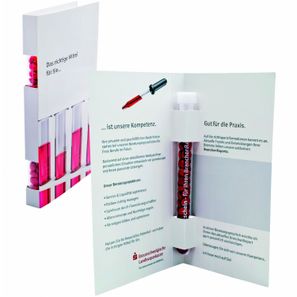 Cover Card für Reagenzgläser